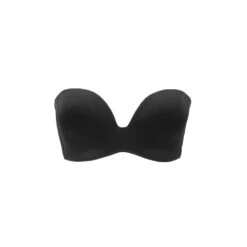 Wonderbra PERFECT STRAPLESS BH - SVART