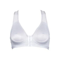 Lovable SPORTS-BH MED ÅPNING FORAN - HVIT