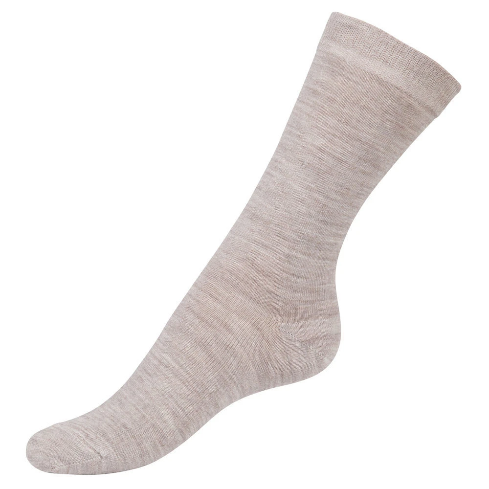ULL/SILKE SOKKER - BEIGE 3 ULL/SILKE SOKKER - BEIGE