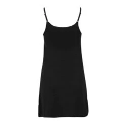 UNDERKJOLE MED JUSTERBAR STROPPER - SVART -Undertoy Salgsbutikk 1801607 underkjole mjusterbar stropper