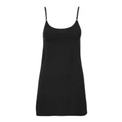 UNDERKJOLE MED JUSTERBAR STROPPER - SVART -Undertoy Salgsbutikk 1801608 underkjole mjusterbar stropper