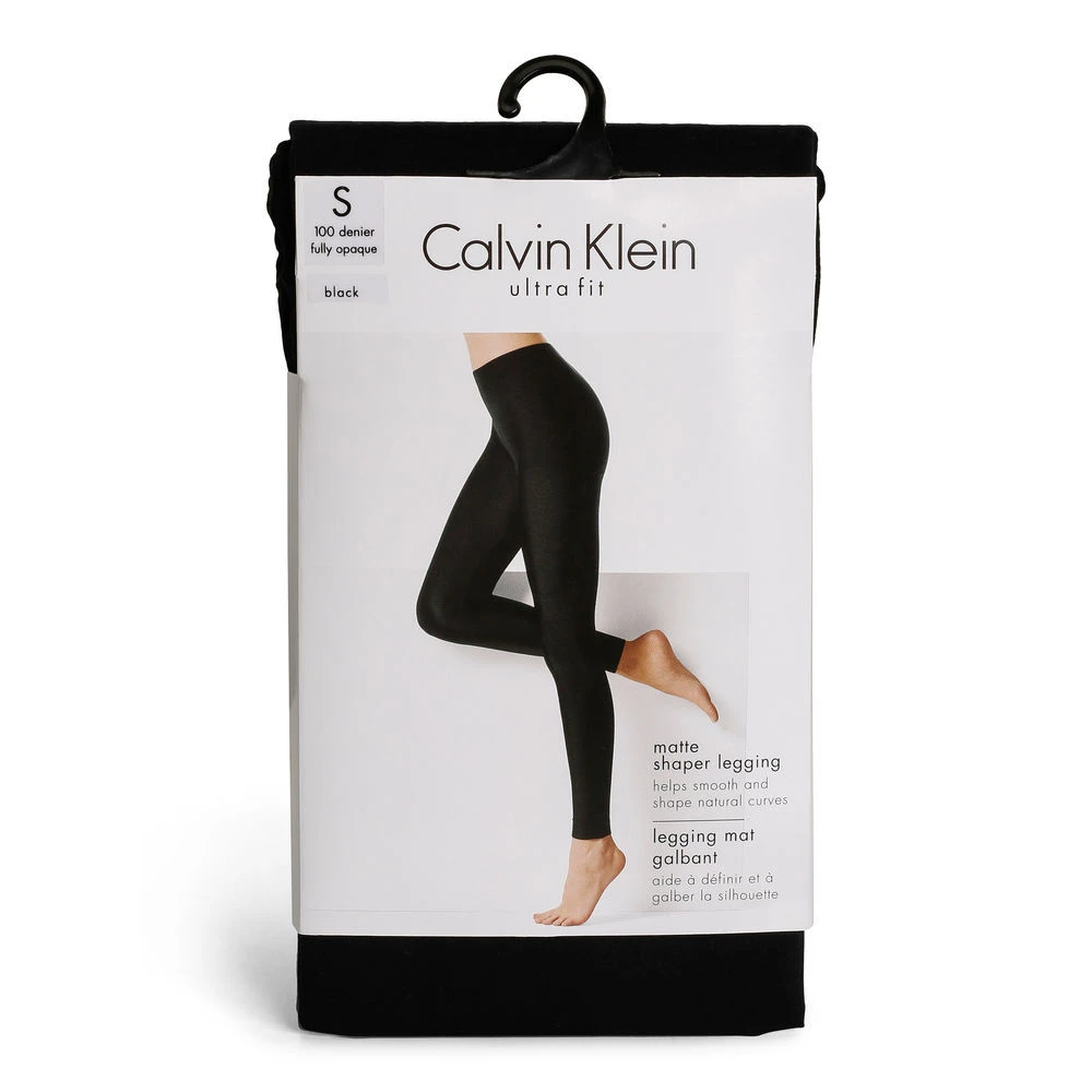 Calvin Klein LEGGINGS 100 DEN - SVART 3 Calvin Klein LEGGINGS 100 DEN - SVART