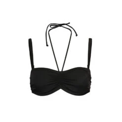 BANDEAU BIKINI OVERDEL - SVART