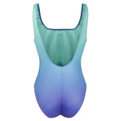 Puma BADEDRAKT UTEN VATTERING OG BØYLE MED LOGO - MINT OG LILLA -Undertoy Salgsbutikk 1833759 badedrakt
