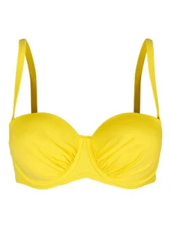 BALCONETTE BIKINI OVERDEL - GUL
