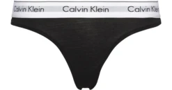 Calvin Klein STRING TRUSE - SVART