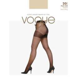 Vogue PLUS SIZE 20DEN - SVART