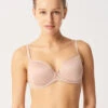 Chantelle COURCELLES BH MED VATTERING OG SPILE - BEIGE -Undertoy Salgsbutikk 1961959 chantelle courcelles vattert bh hud