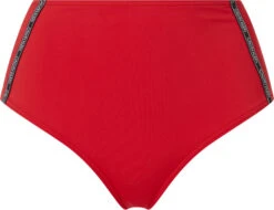 Calvin Klein HIGH WAIST BIKINI TRUSE - RØD