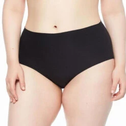 Chantelle SOFT STRETCH SEAMLESS MAXI TRUSE (XL-4XL) - SVART