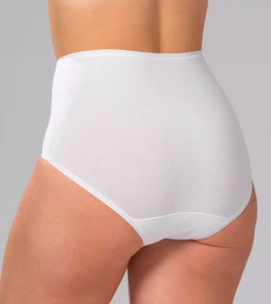 2 PK MAXI BAMBUS TRUSE - HVIT 4 2 PK MAXI BAMBUS TRUSE - HVIT - Bilde 2