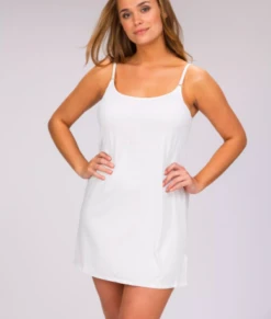 UNDERKJOLE MED JUSTERBAR STROPPER - HVIT