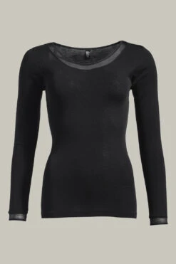 ULL TRØYE LANG ARM - SVART -Undertoy Salgsbutikk 2752833 femilet ulltroye lang arm