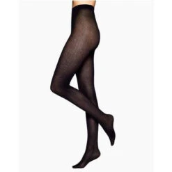 Vogue STRØMPEBUKSE MØNSTRET - SVART