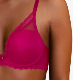 Chantelle PARISIAN ALLURE PLUNGE BH MED BØYLE VATTERT - ROSA -Undertoy Salgsbutikk 2858750 chantelle bh mboyle vattert