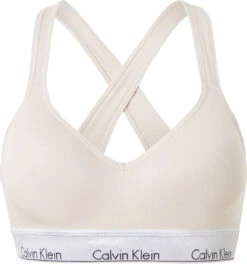Calvin Klein BRALETTE LIFT - BEIGE