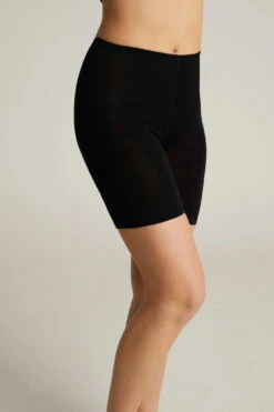 BENKLÆR ULL - SVART