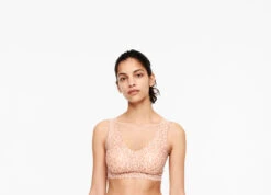 Chantelle SOFT STRETCH BH UTEN BØYLE VATTERT - DYREPRINT -Undertoy Salgsbutikk 3507865 soft strech bh uboyle vattert