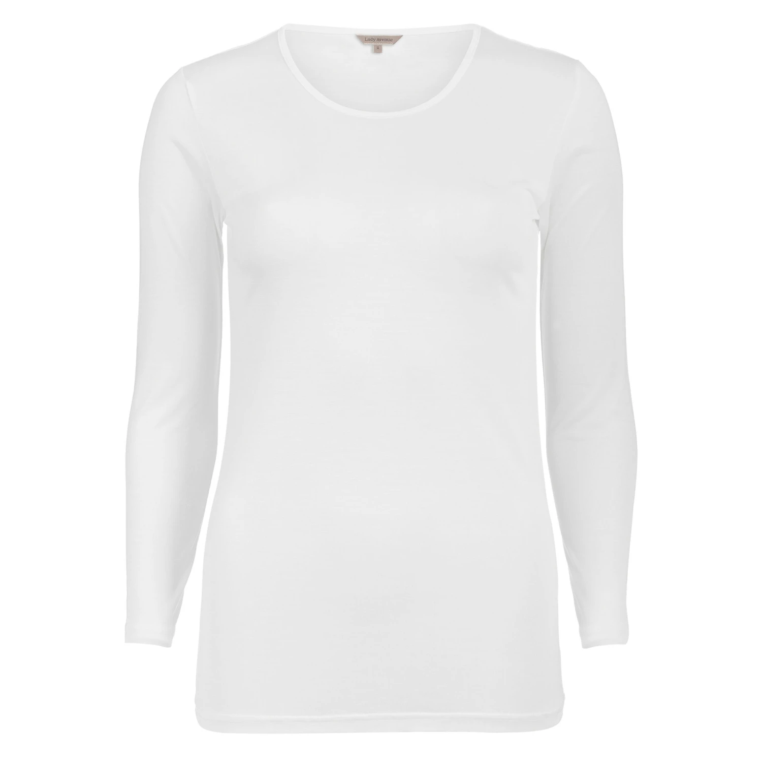 PURE SILK GENSER LANGE ARMER- KREMHVIT 4 PURE SILK GENSER LANGE ARMER- KREMHVIT - Bilde 2