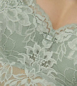 Triumph AMOURETTE CHARM PURE VATTERT BH MED SPILER - GRØNN -Undertoy Salgsbutikk 3629368 amourette charm pure