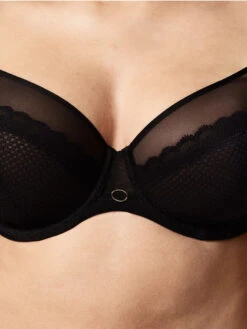 Chantelle PARISIAN ALLURE SPILE BH - SVART -Undertoy Salgsbutikk 3686495 parisian allure unlined plunge bh