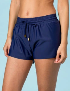 STRAND-/BADESHORTS - BLÅ