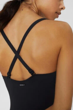 ESPRIT BADEDRAKT UTEN VATTERING OG MED SPILER - SVART -Undertoy Salgsbutikk 3839927 badedrakt