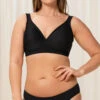 Triumph MODERN SOFT COTTON N BH UTEN SPILER - SVART -Undertoy Salgsbutikk 3942962 modern soft cotton n uten spiler svart