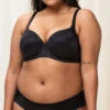 Triumph BODY MAKE-UP SOFT TOUCH VATTERT BH - SVART -Undertoy Salgsbutikk 3943424 body make up soft touch vattert bh svart
