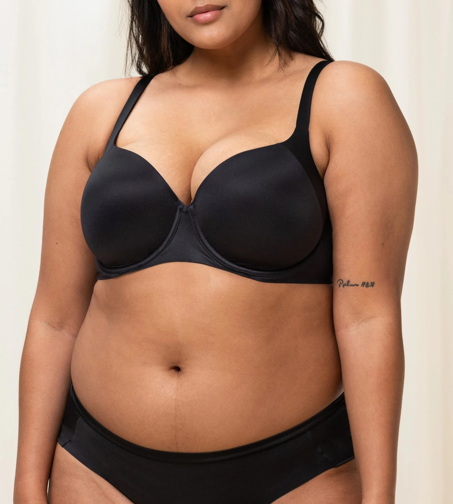 Triumph BODY MAKE-UP SOFT TOUCH VATTERT BH - SVART 3 Triumph BODY MAKE-UP SOFT TOUCH VATTERT BH - SVART