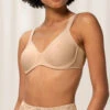 Triumph MODERN SOFT COTTON W BH UTEN VATTERING - BEIGE -Undertoy Salgsbutikk 3943475 modern soft cotton w bh uten vattering beige