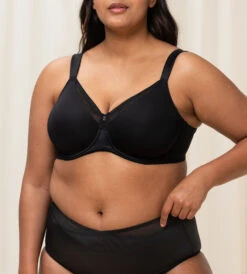 Triumph TRUE SHAPE SENSATION W01 MINIMIZER BH - SVART