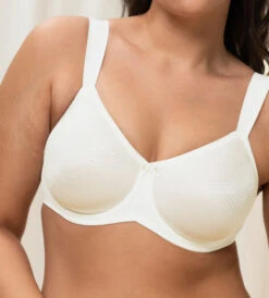 Triumph ESSENTIAL MINIMIZER BH - OFF WHITE -Undertoy Salgsbutikk 3945549 essential minimizer bh off white