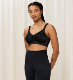 Triumph TRIACTION SPORTS-BH WORKOUT UTEN SPILER - SVART -Undertoy Salgsbutikk 3945746 triaction sports bh workout uten spiler svart