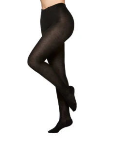 Vogue ULL STRØMPEBUKSE - SVART