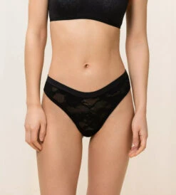 Triumph SMART DECO STRING TRUSE - SVART