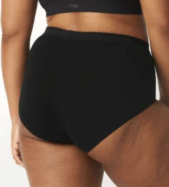 Sloggi CONTROL MAXI TRUSE - SVART -Undertoy Salgsbutikk 4204995 control maxi truse svart