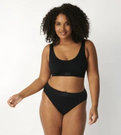 Sloggi DOUBLE COMFORT BH UTEN SPILER OG VATTERING - SVART -Undertoy Salgsbutikk 4205020 double comfort bh uten spiler og vattering svart