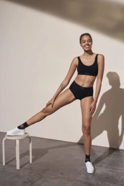 Sloggi DOUBLE COMFORT BH UTEN SPILER OG VATTERING - SVART -Undertoy Salgsbutikk 4205021 double comfort bh uten spiler og vattering svart