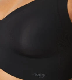 Sloggi ZERO FEEL BRALETTE UTEN SPILE, MED VATTERING - SVART -Undertoy Salgsbutikk 4205080 zero feel bralette uten spile med vattering svart