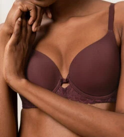 Triumph AMOURETTE CHARM WHP, VATTERT BH - BURGUNDER -Undertoy Salgsbutikk 4265705 amourette charm whp vattert bh burgunder