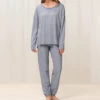 Triumph PYJAMAS - LYS GRÅ -Undertoy Salgsbutikk 4265841 pyjamas lys gra