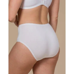 2 PK MIDI TRUSE BAMBUS - HVIT -Undertoy Salgsbutikk 4429963 2 pk midi truse bambus hvit