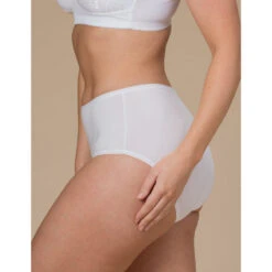 2 PK MIDI TRUSE BAMBUS - HVIT -Undertoy Salgsbutikk 4429964 2 pk midi truse bambus hvit