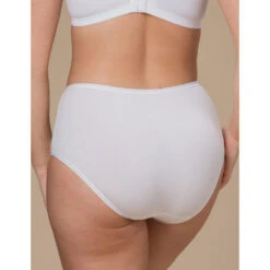 2 PK MIDI TRUSE BAMBUS - HVIT -Undertoy Salgsbutikk 4429965 2 pk midi truse bambus hvit