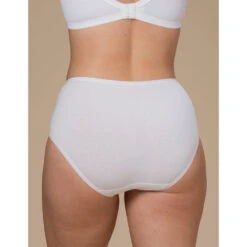 2 PK MIDI TRUSE BAMBUS - HVIT -Undertoy Salgsbutikk 4429966 2 pk midi truse bambus hvit