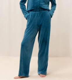 Triumph VELOUR BUKSE - BLÅ