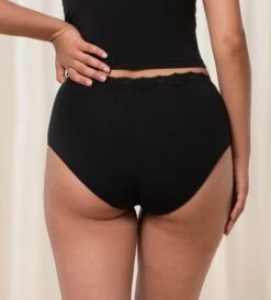 Triumph TOUCH OF MODAL MIDI TRUSE - SVART -Undertoy Salgsbutikk 4523494 touch of modal midi truse svart