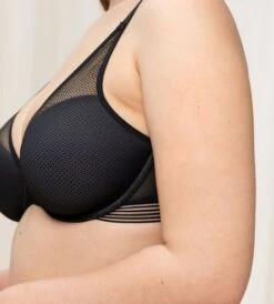 Triumph INFINITE SENSATION BH MED VATTERING - SVART -Undertoy Salgsbutikk 4523504 infinite sensation bh med vattering svart