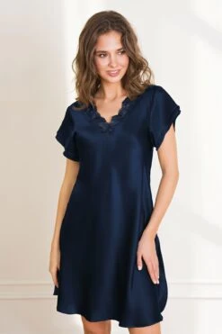 SILKE NATTKJOLE - BLÅ